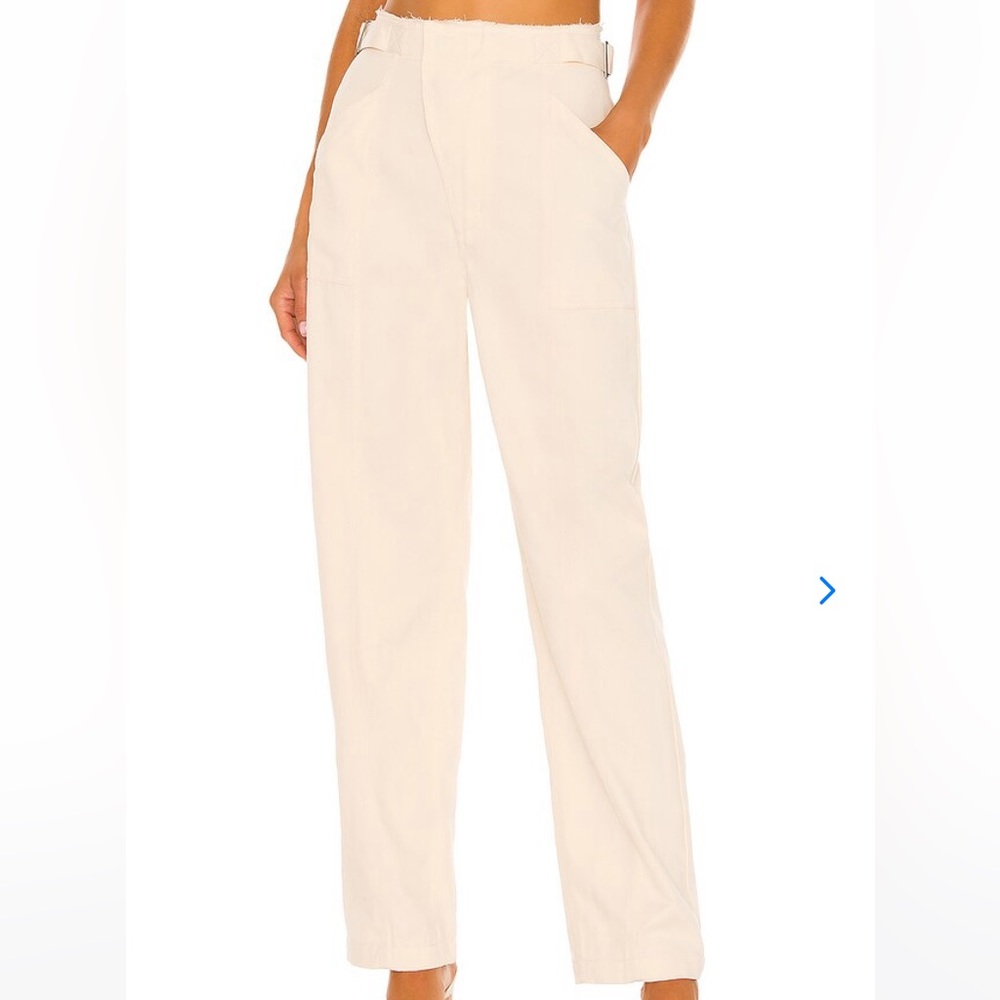 Lovers and Friends Dawson pant in Vanilla Bean worn once